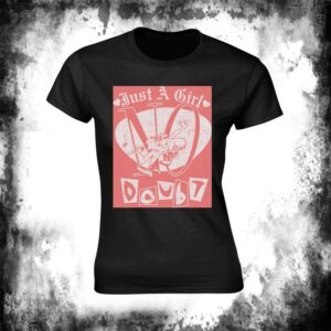 No Doubt Jump Girl Black Fit Tee